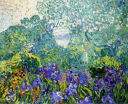 Louis Valtat - Landscape with Violet Irises